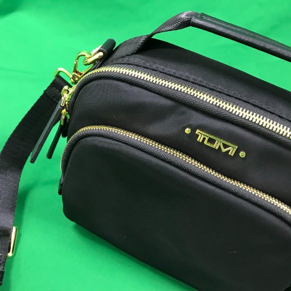 ✨Tumi Corssbody bag Voyageur Tory Black - Picture 8 of 11
